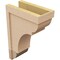Ekena Millwork 7"W x 14"D x 21"H Classic Bryant Rough Cedar Woodgrain TimberThane Corbel, Primed Tan CORUR07X14X21BRYRCPR - alternate 6